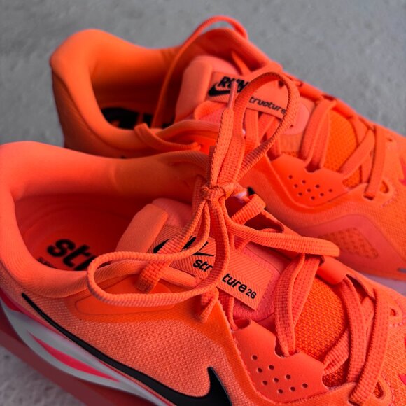 Nike Structure 25 Men\'s 8.5/Women\'s 10 - Orange/Black main image 4